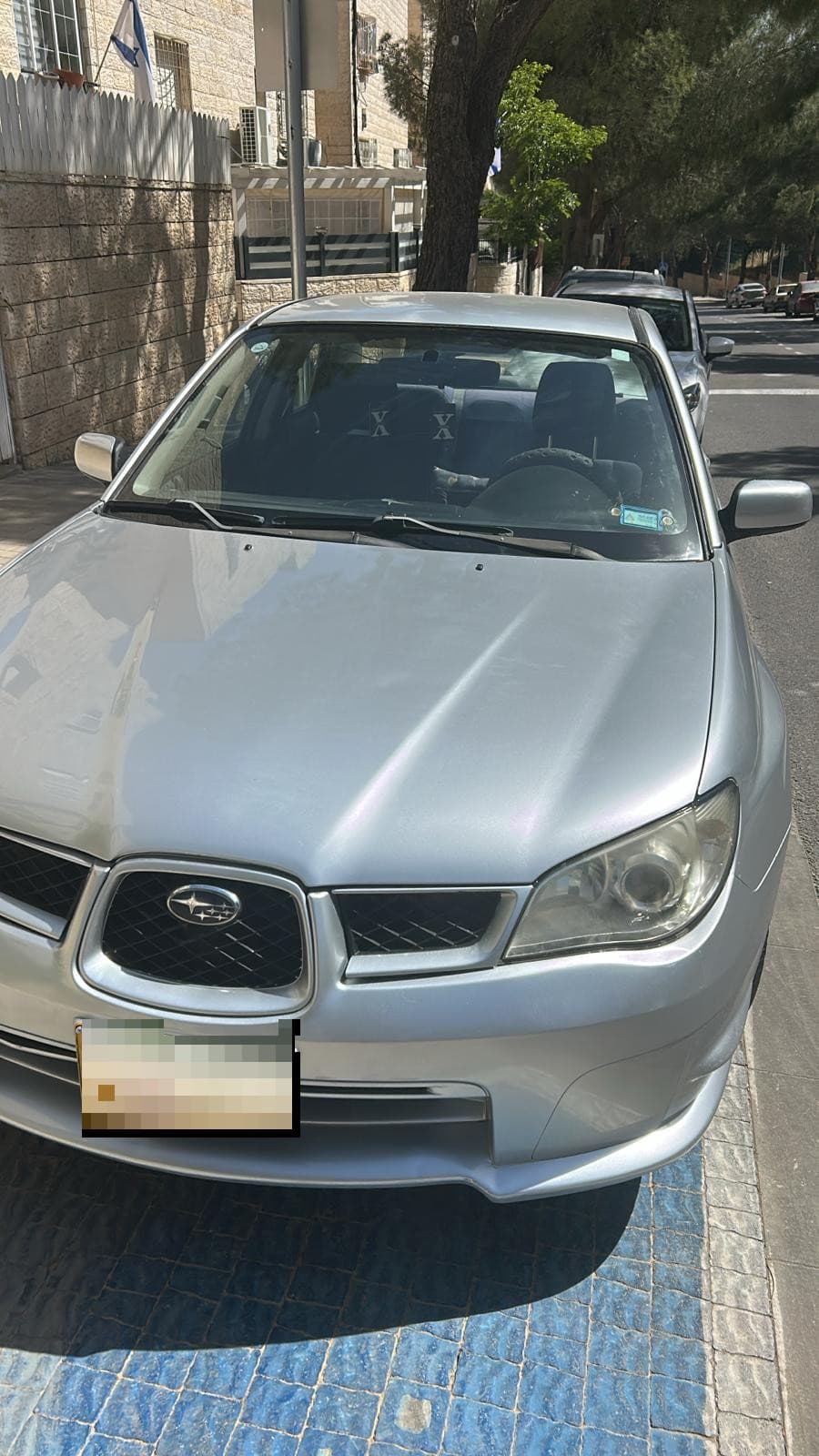 תיקון פגיעה קדמית — צביעה מלאה — אחרי